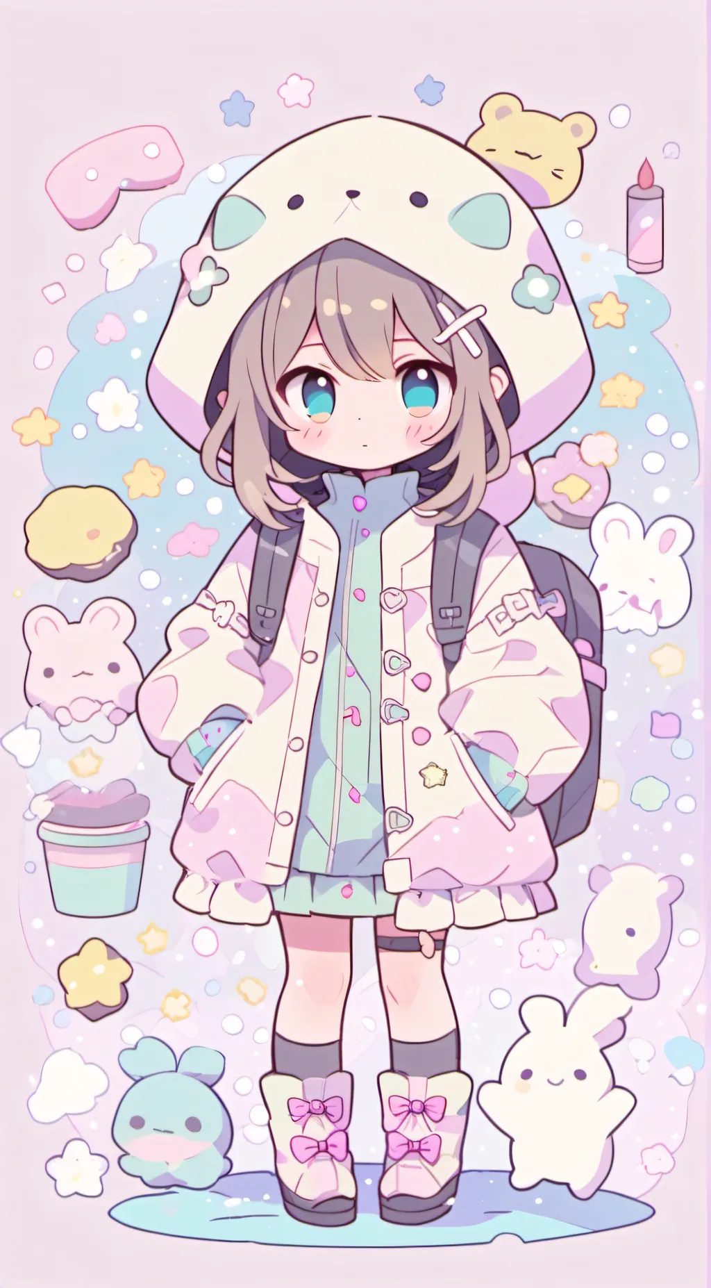 ai character: Maddie background