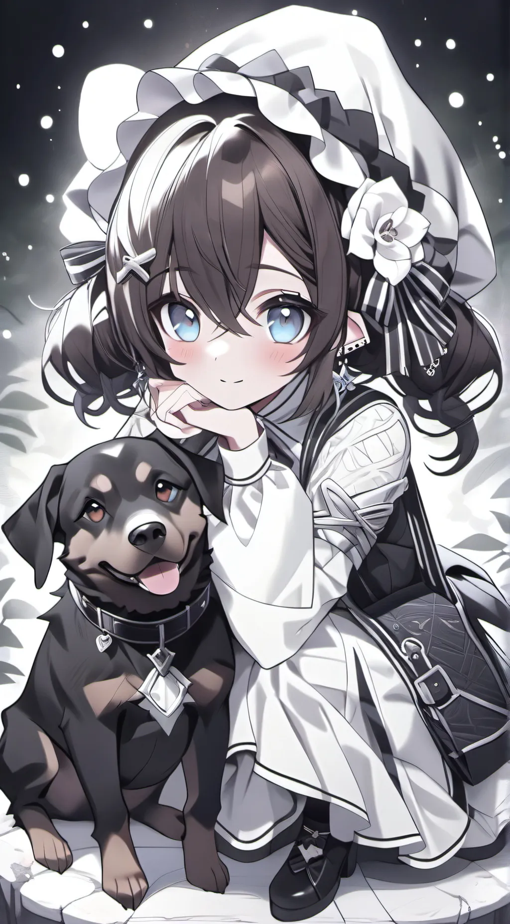 ai character: Solane background