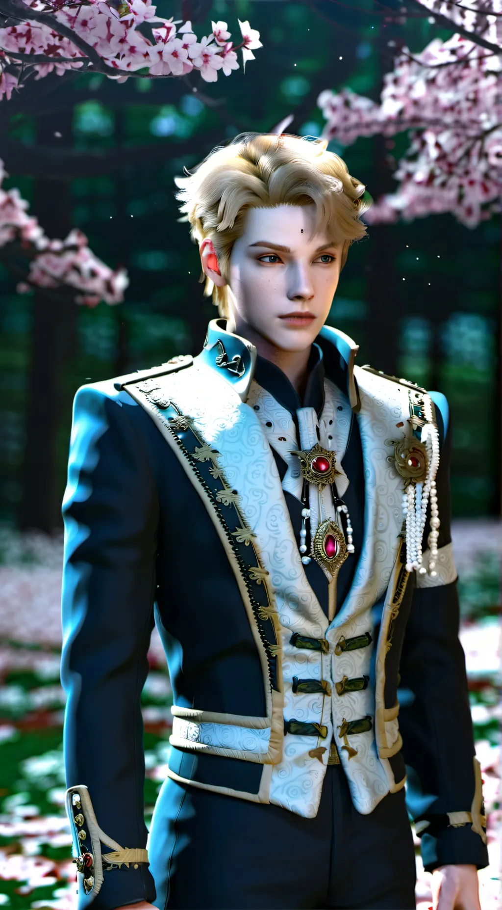 ai character: pirnce aron background