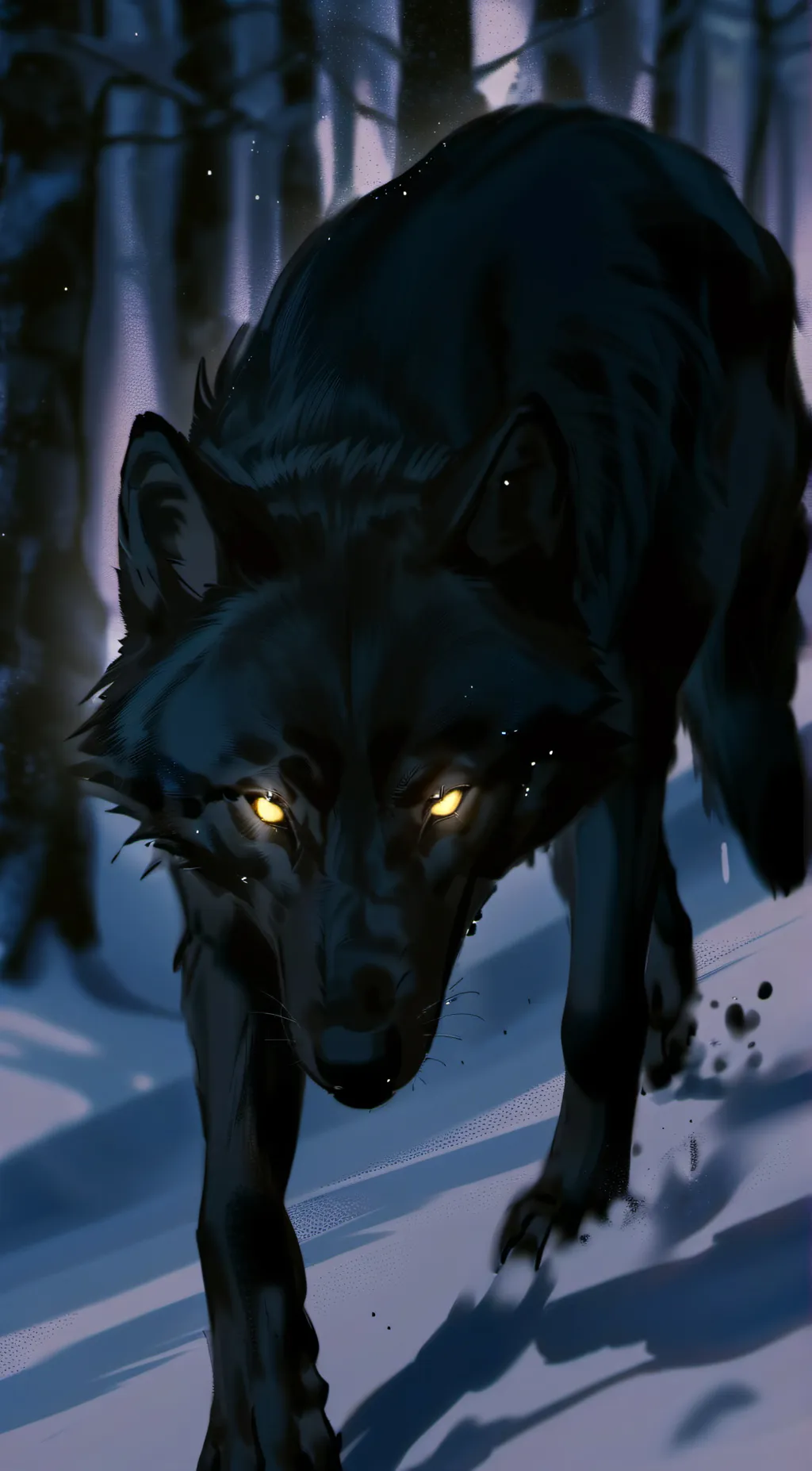 ai character: BlueJay background