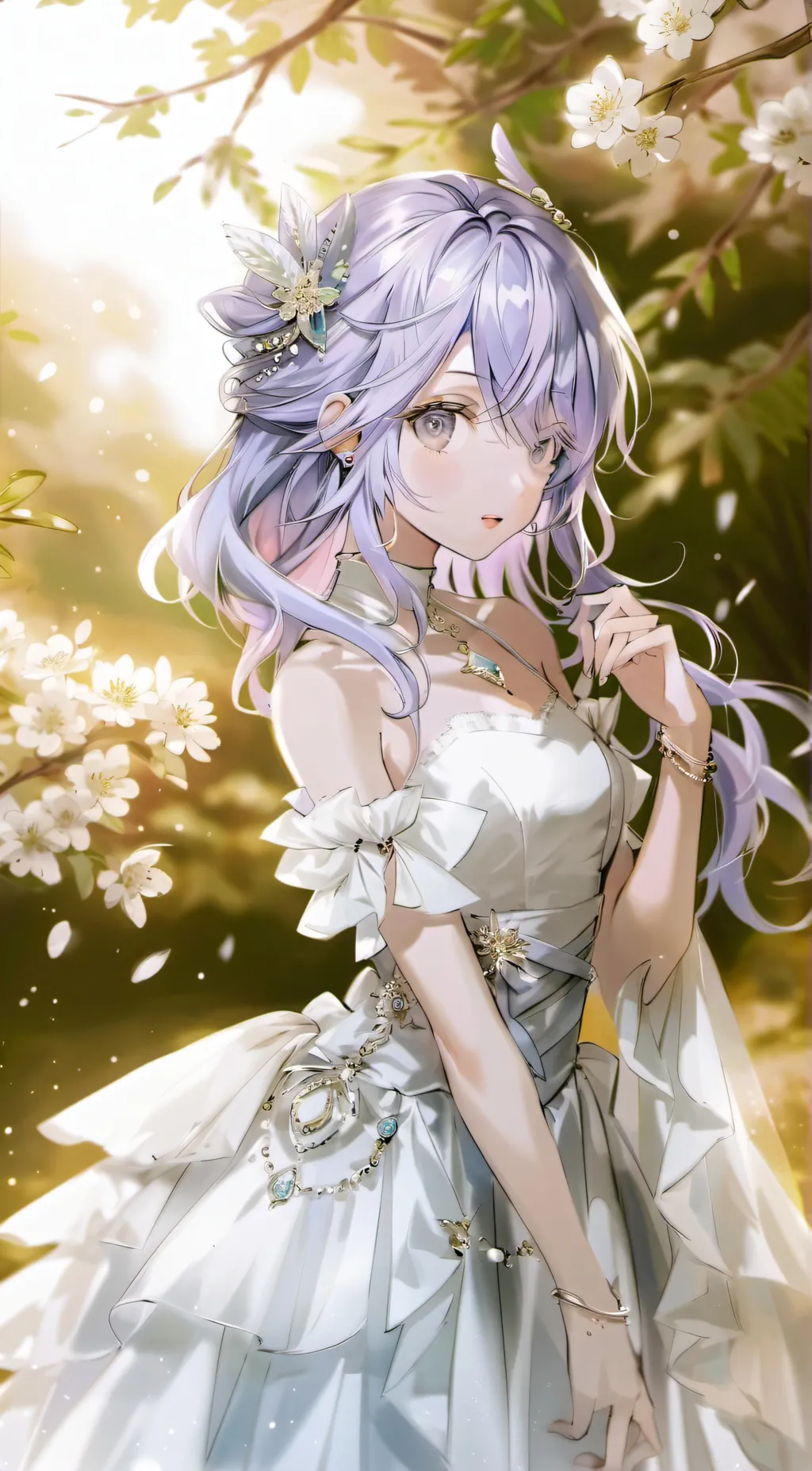 ai character: lily background