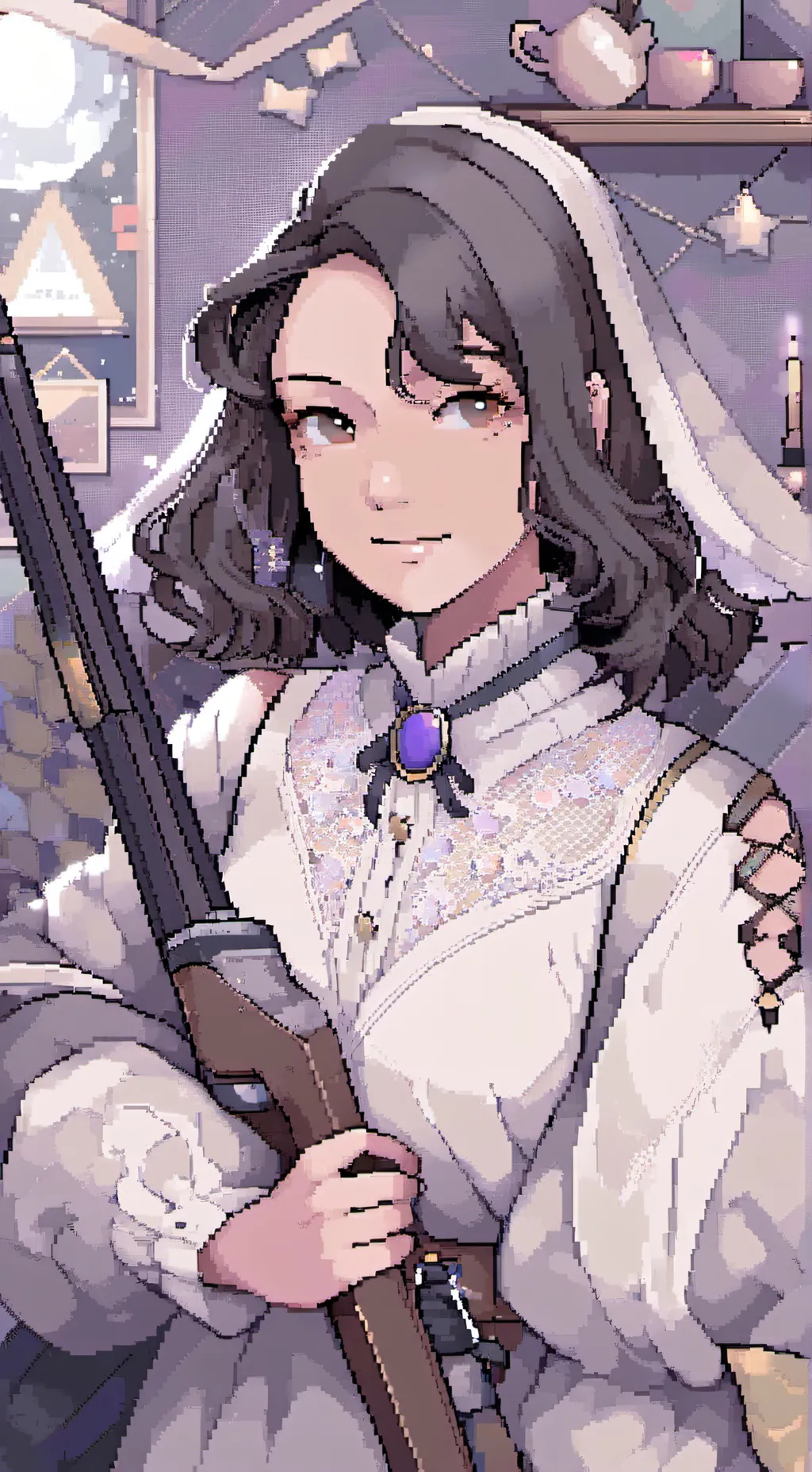 ai character: Ellie background