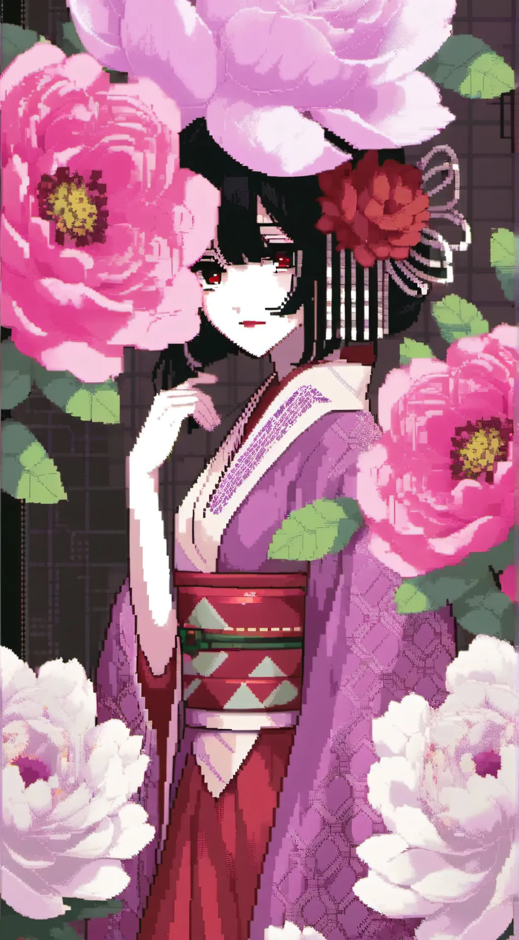 ai character: Biwaki background