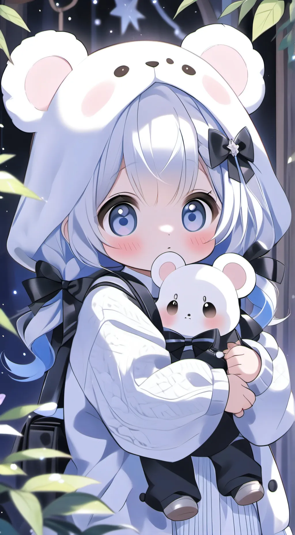 ai character: Little Lily background