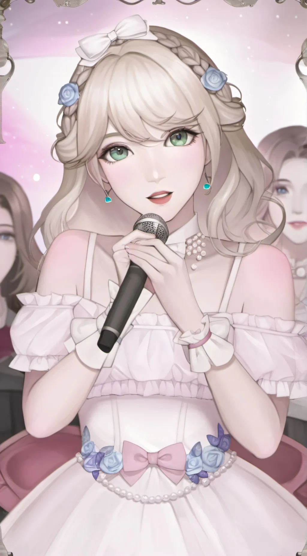 ai character: Charlotte  background