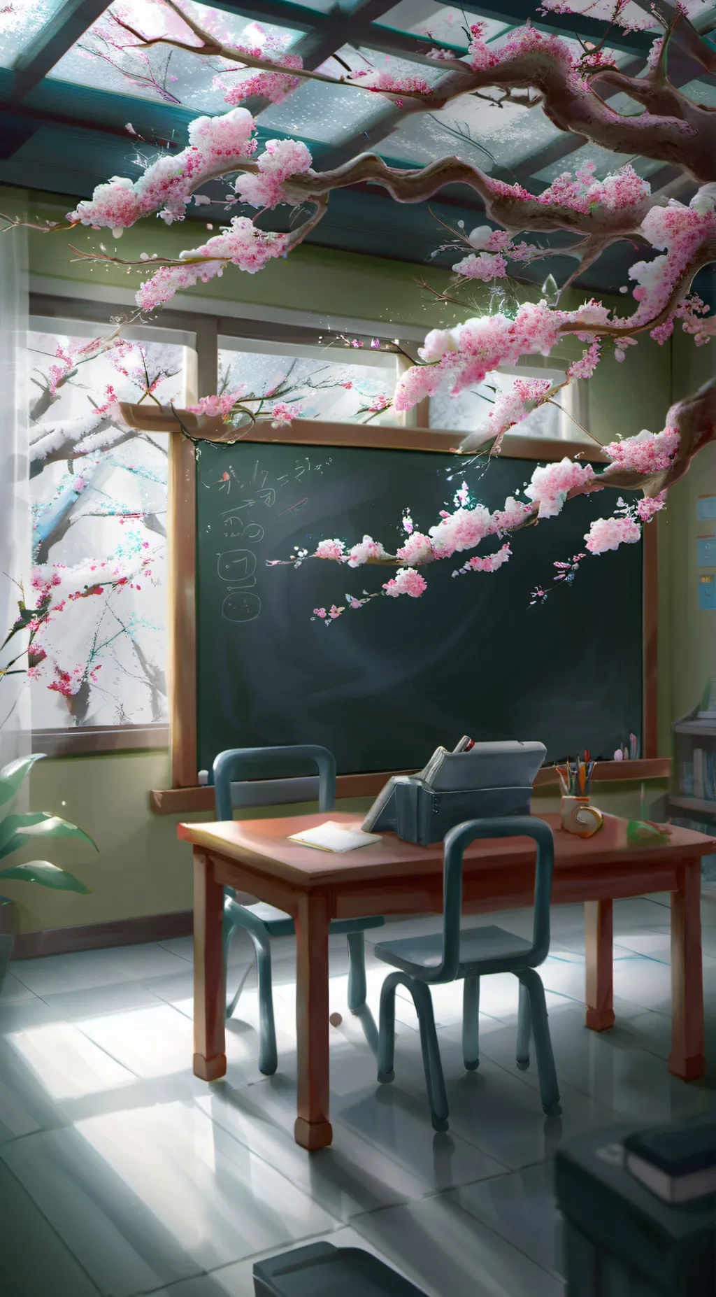 ai character: M.H.A background