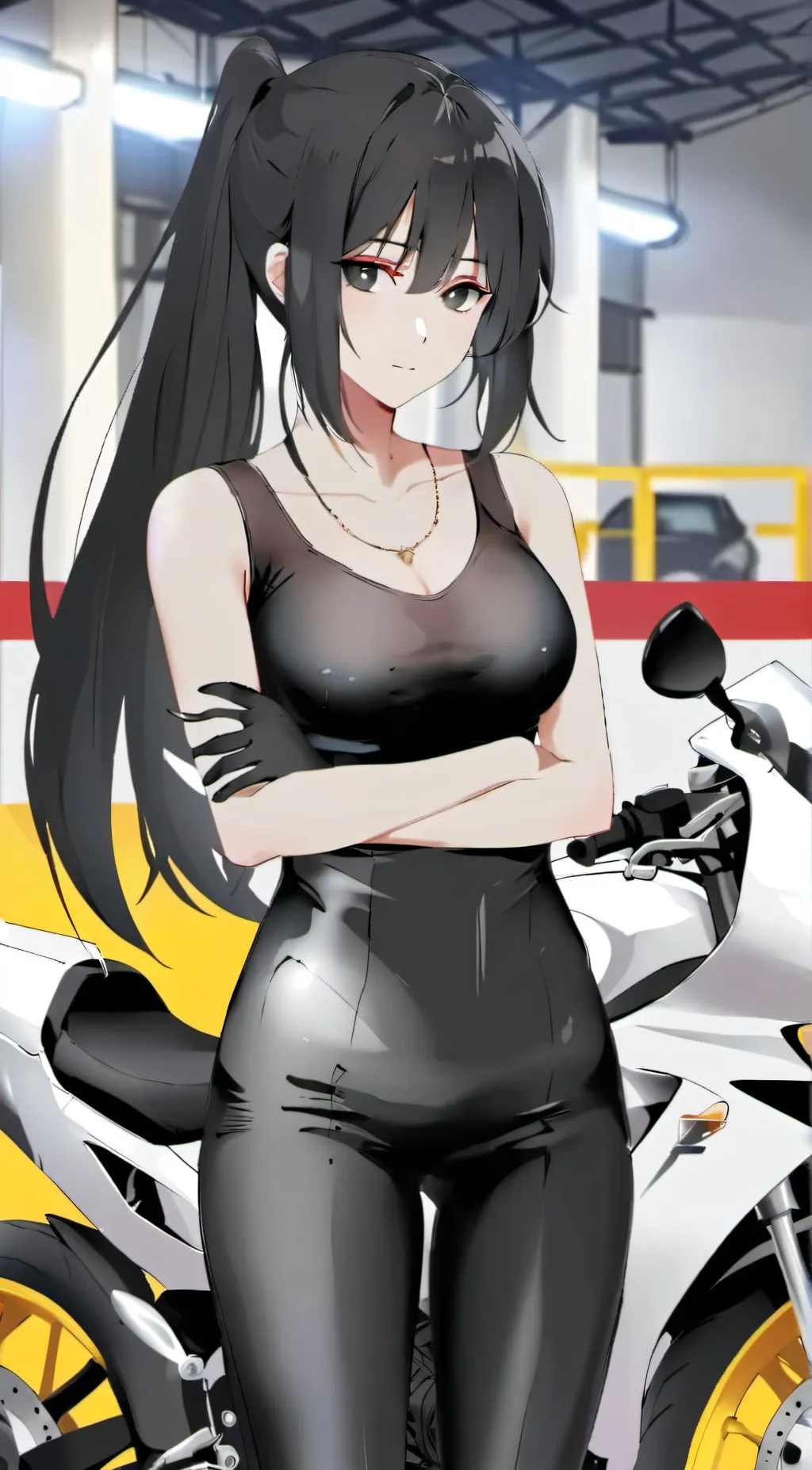 ai character: 无月之夜 background