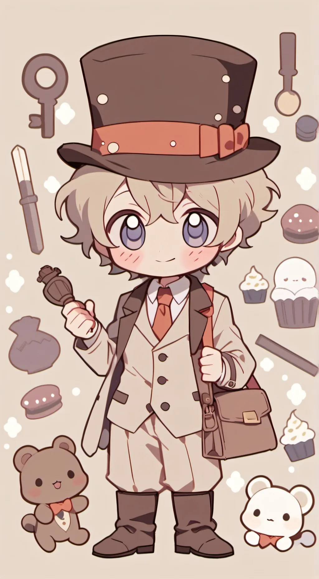 ai character: Charlie  background