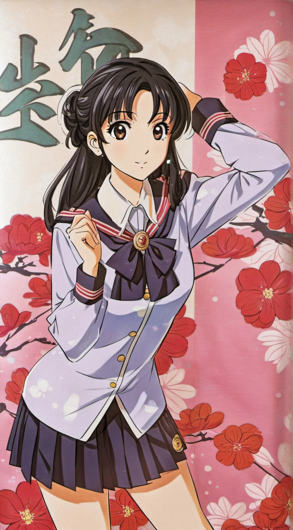 ai character: Tomomi Yamamoto background