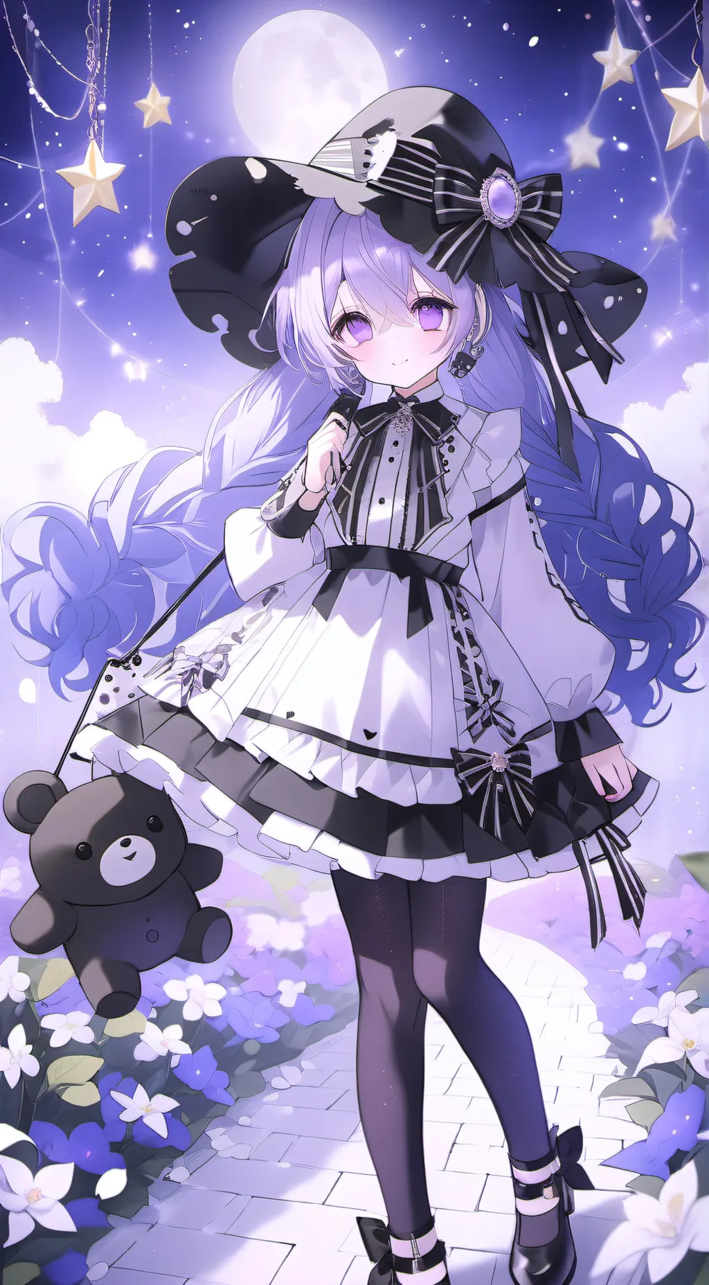 ai character: lilly  background