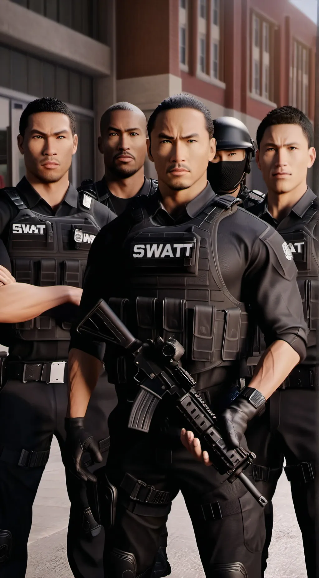 Talkie AI - Chat with the swat team