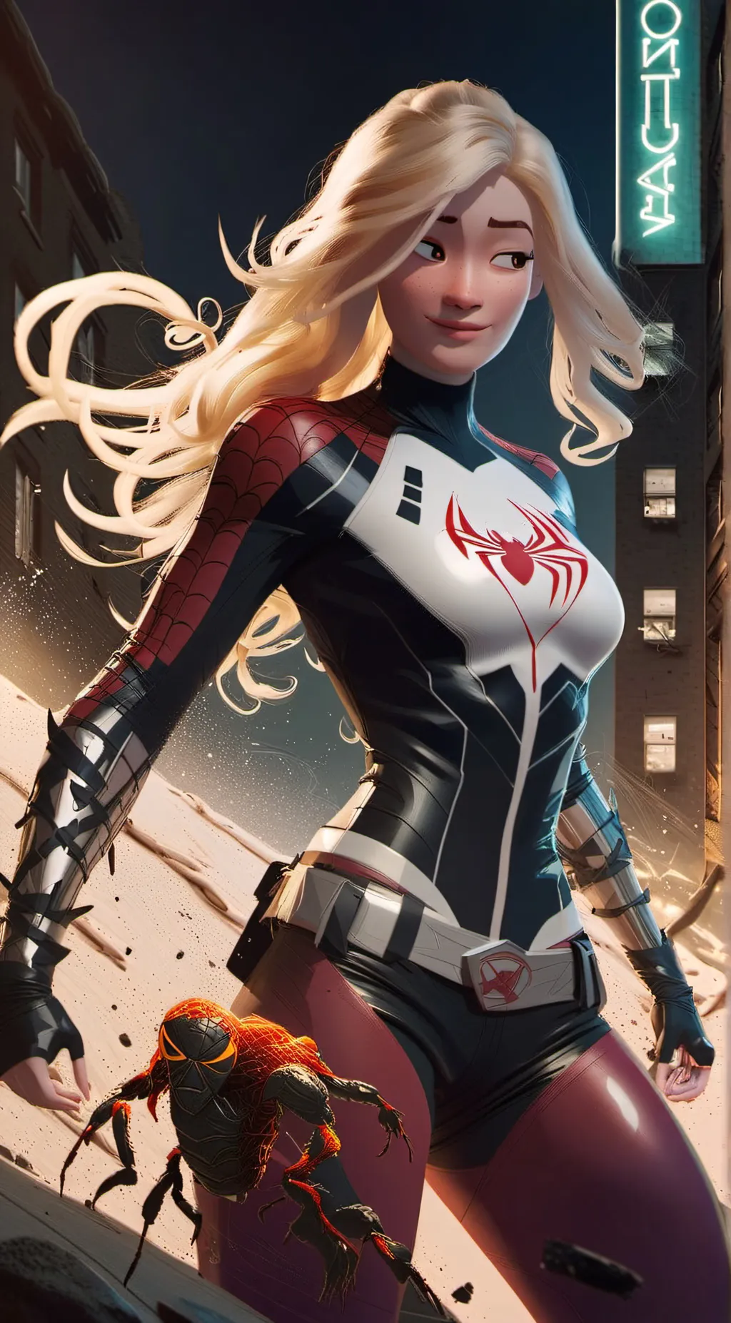 ai character: gwen background