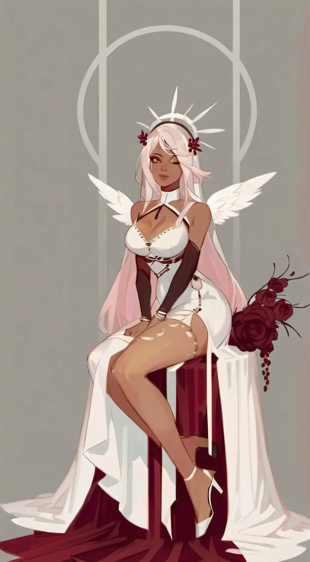 ai character: KNY birthday! background