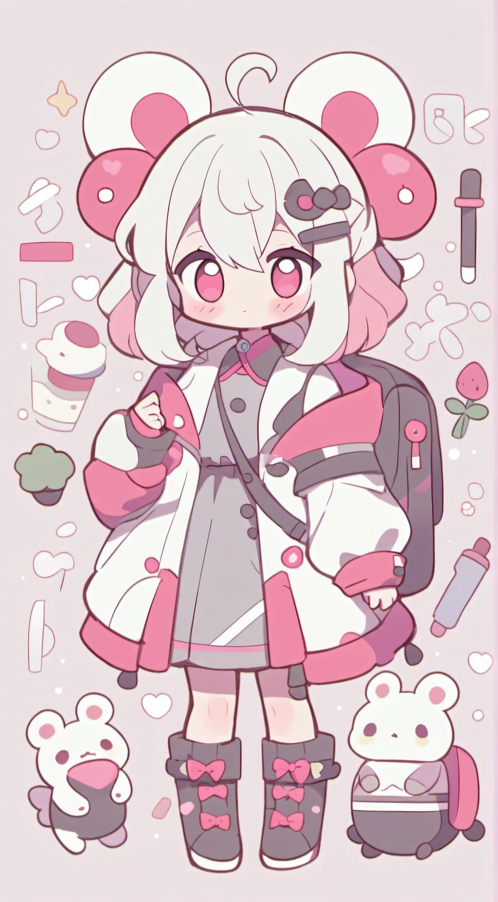 ai character: Moni background