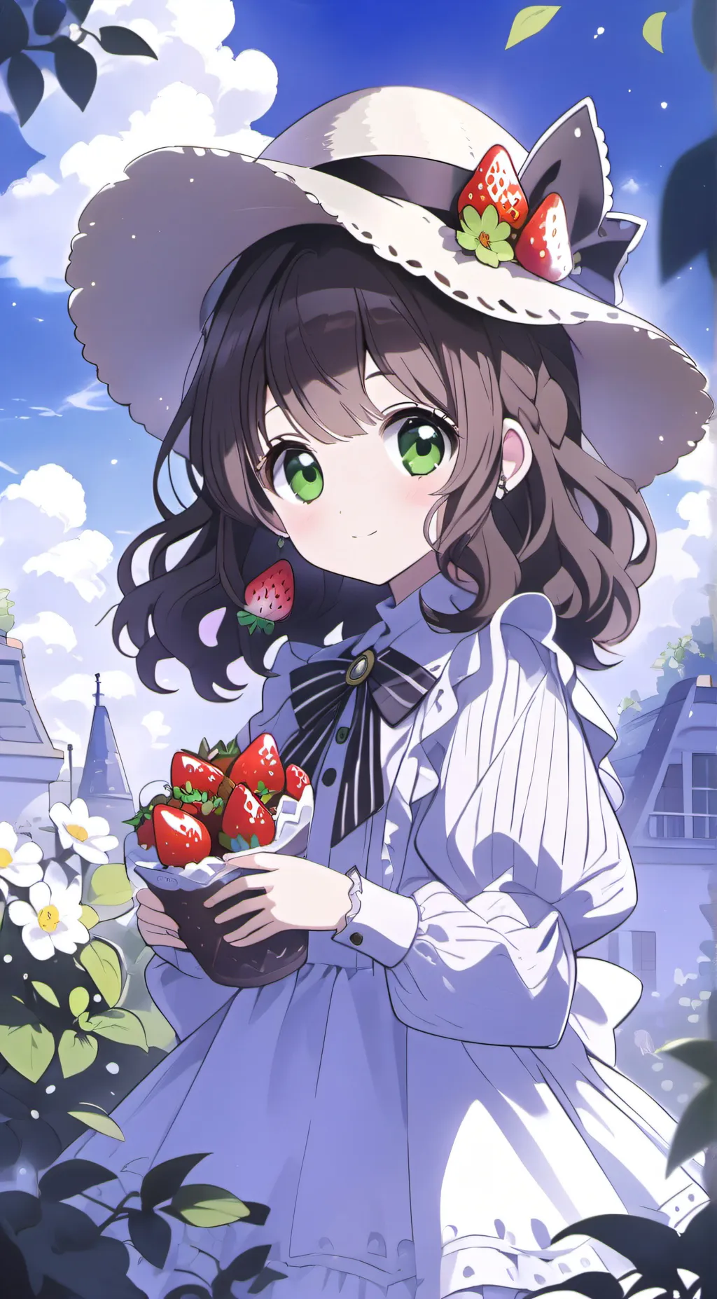 ai character: SugarBerry background