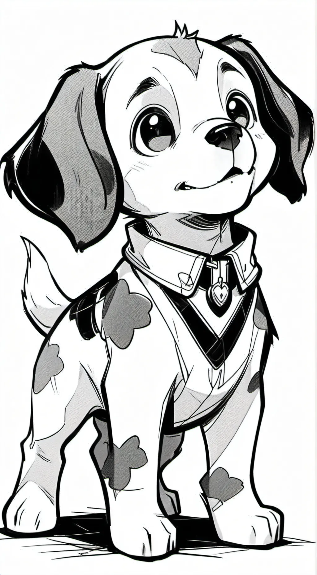 ai character: dogday background