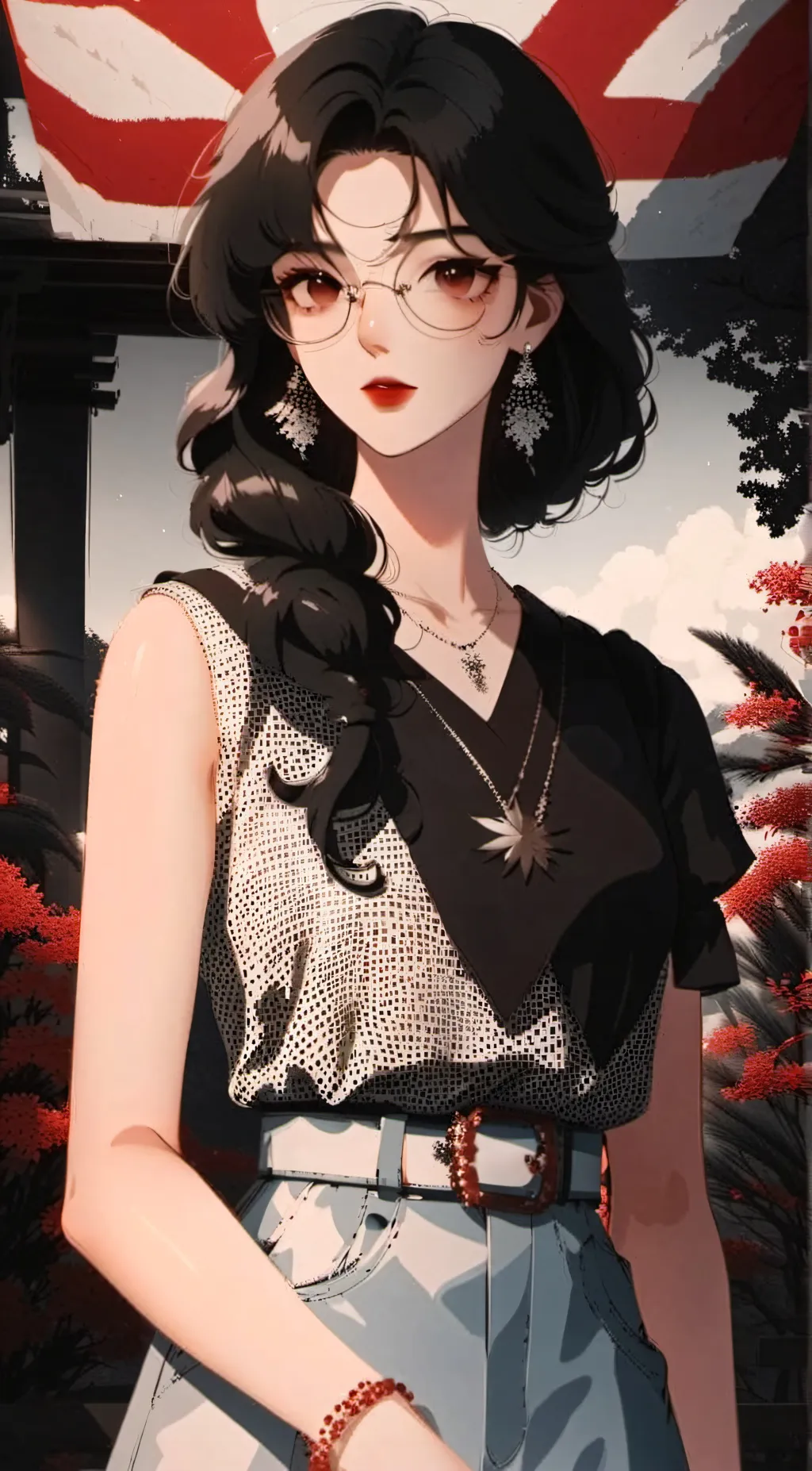 ai character: raeven❤️ background