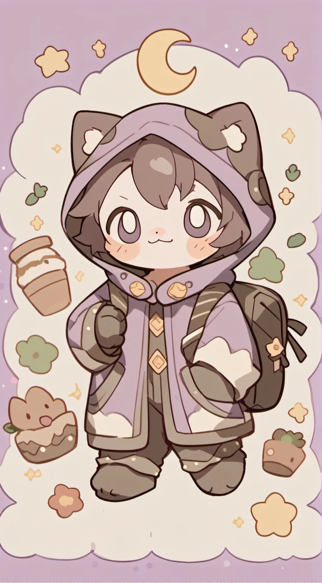 ai character: CatNap  background