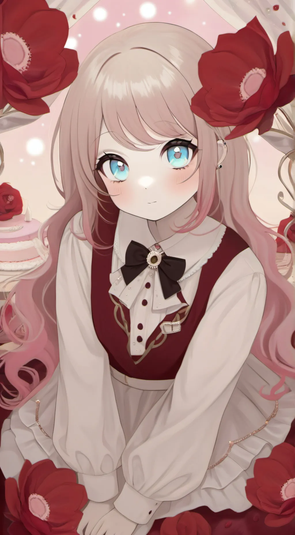 ai character: Crimsin background