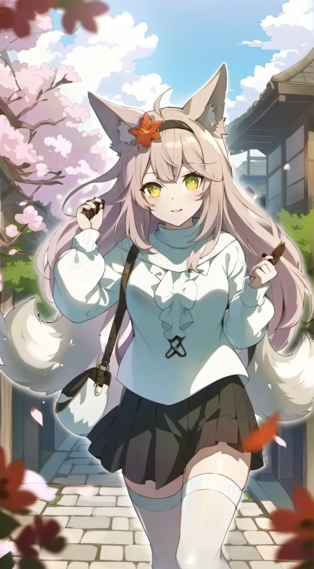 ai character: Katty background