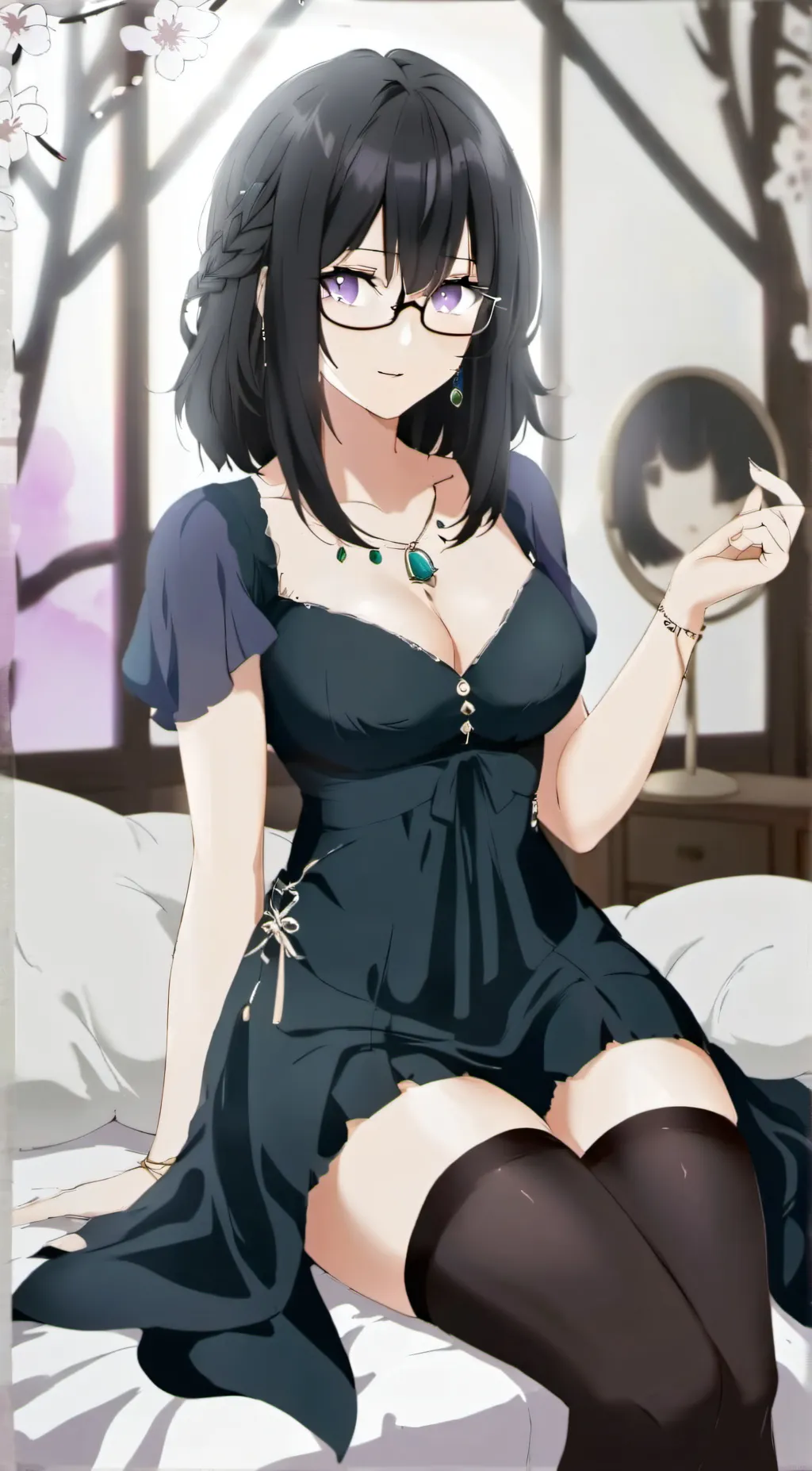 ai character: Ema  background