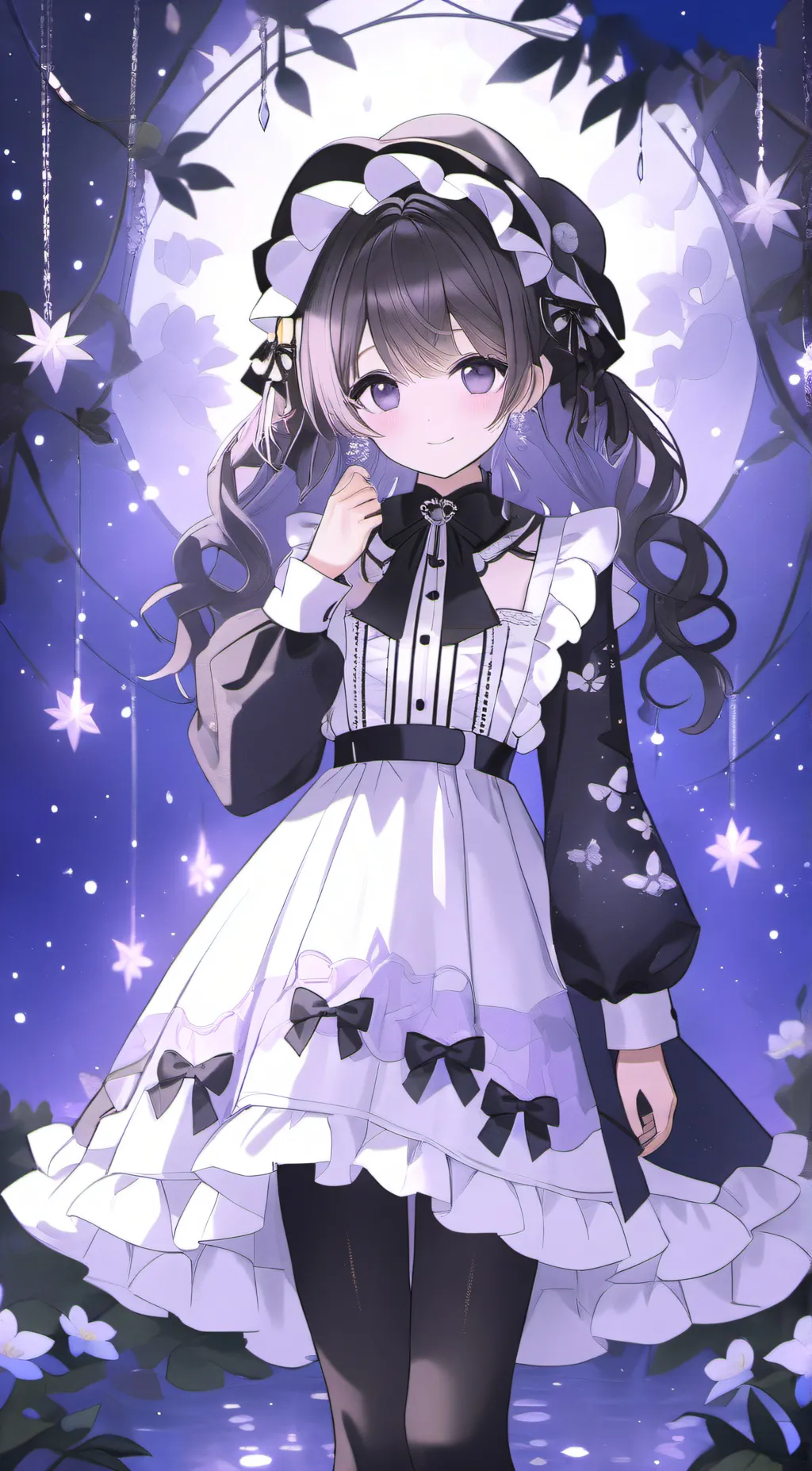 ai character: Rose background