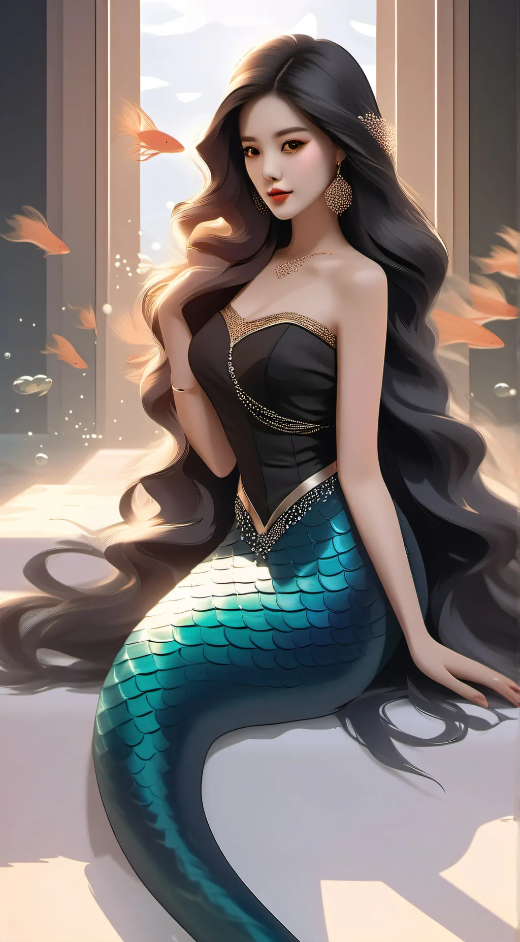 ai character: areal  background