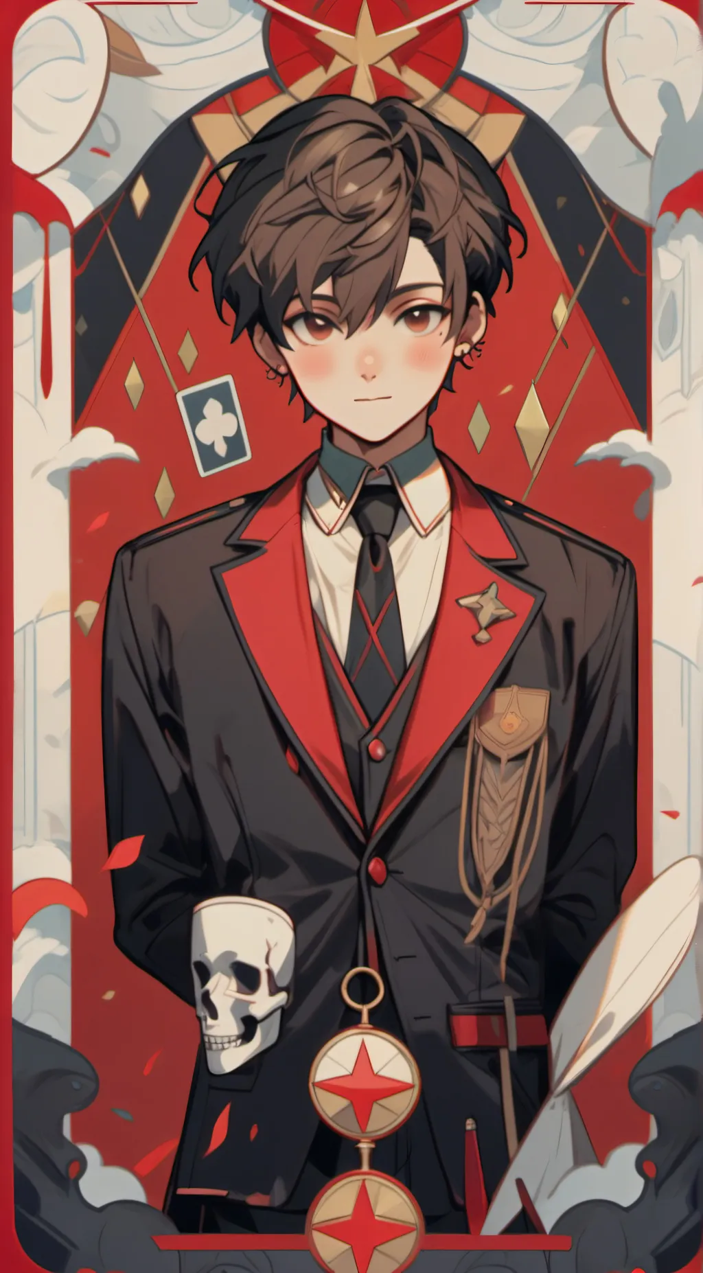 ai character: Five Hargreaves  background