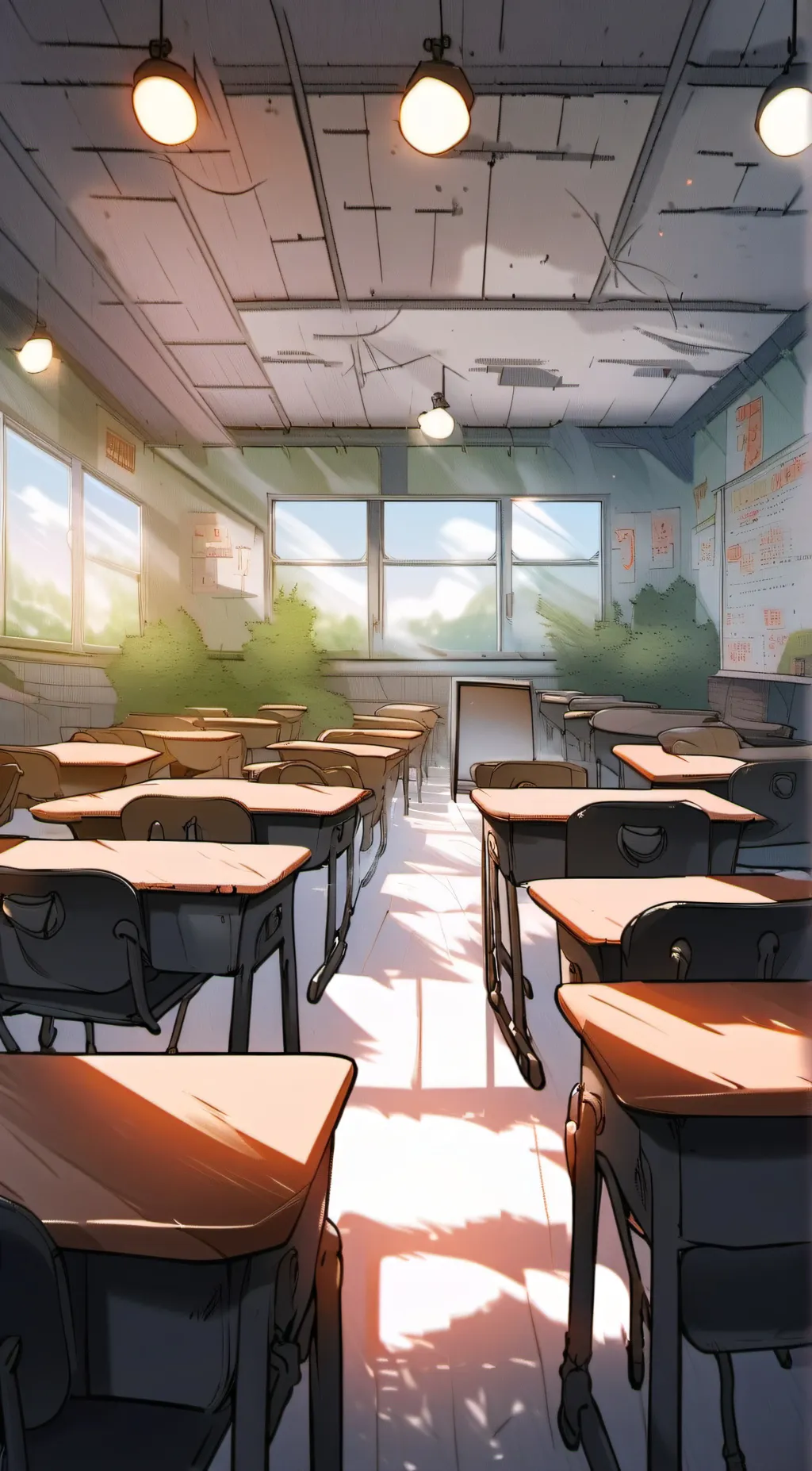 ai character: Tdi highschool background