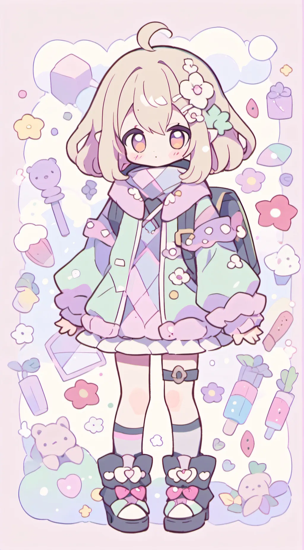 ai character: Ella background