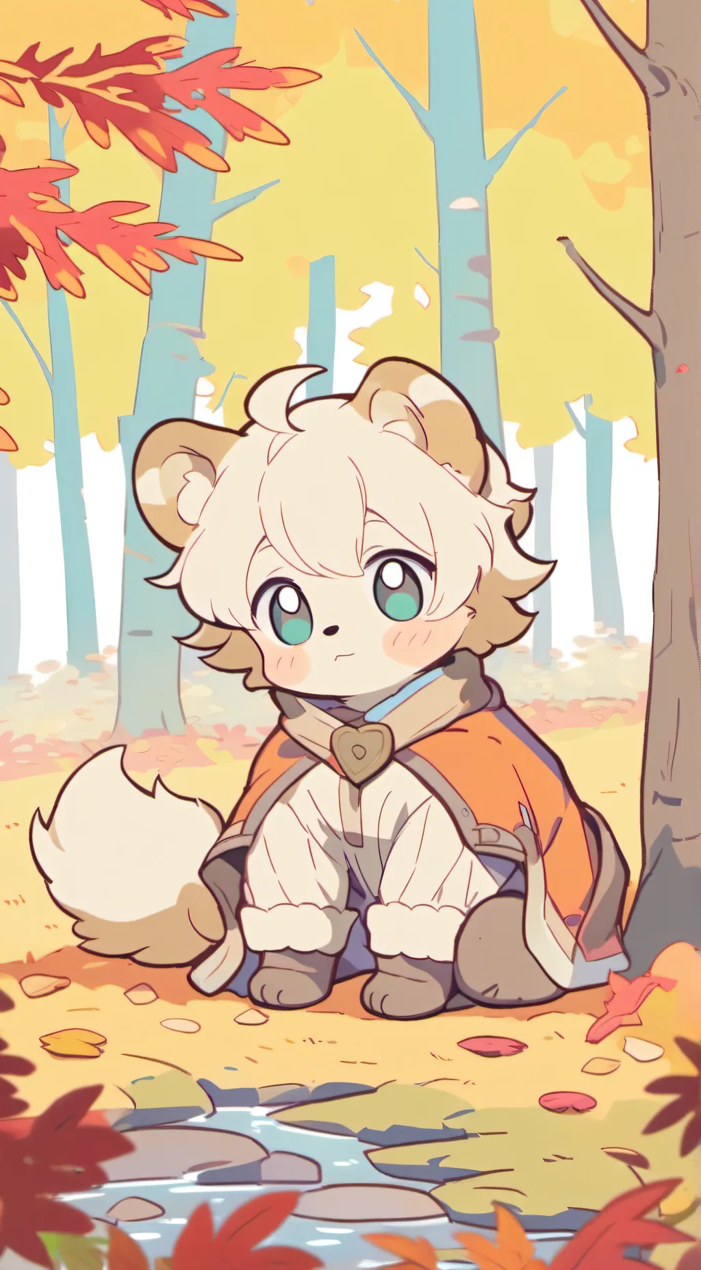 ai character: Barky background