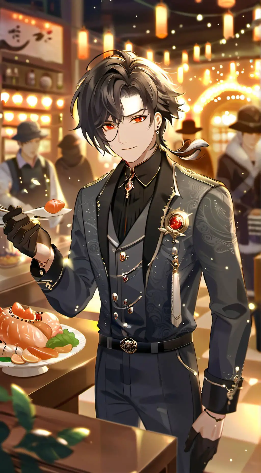 ai character: Marcus  background