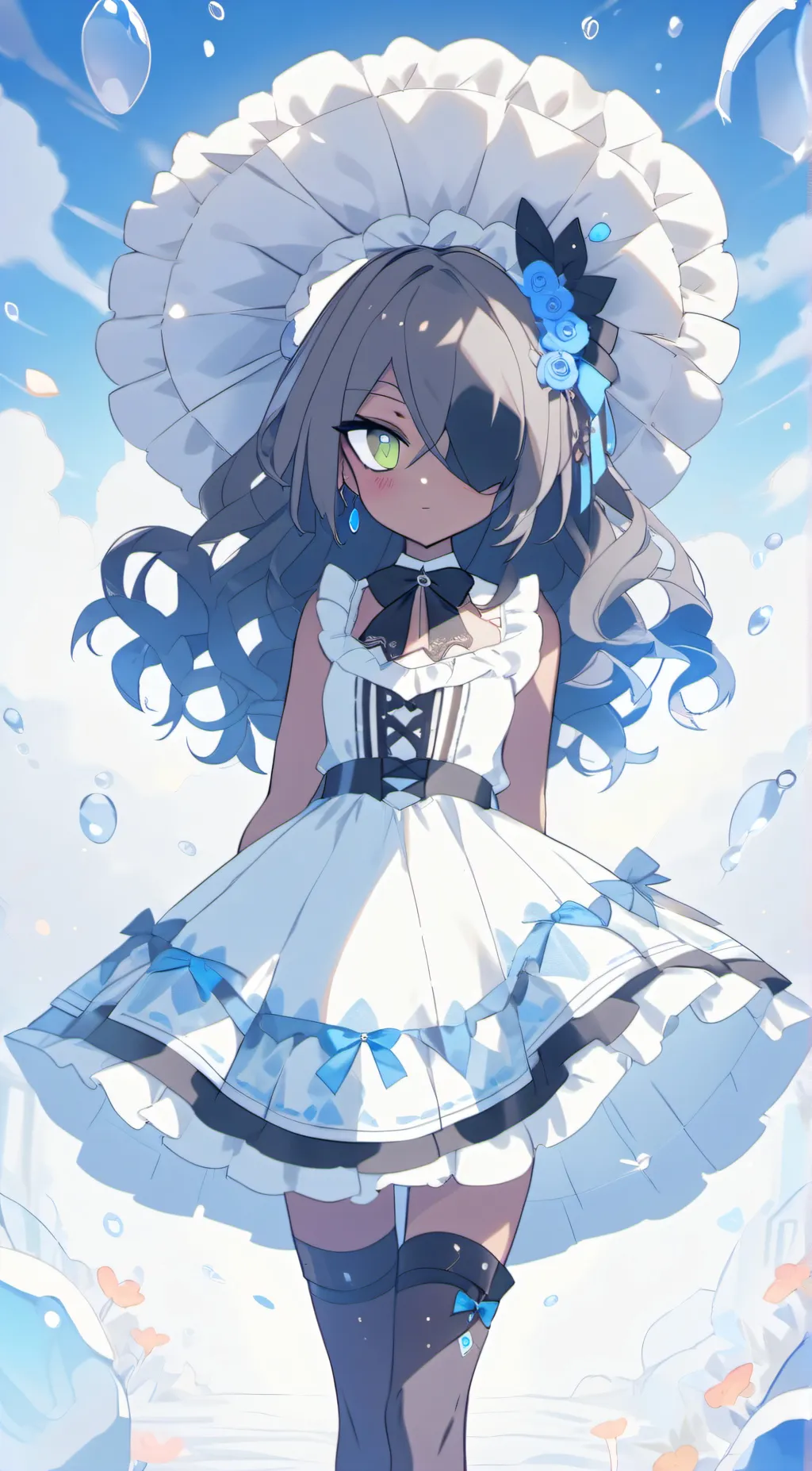 ai character: Vaggie  background