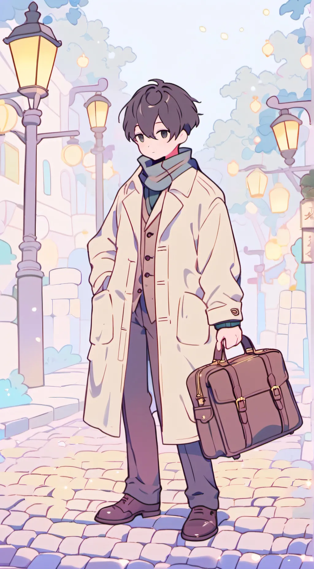 ai character: tomno background