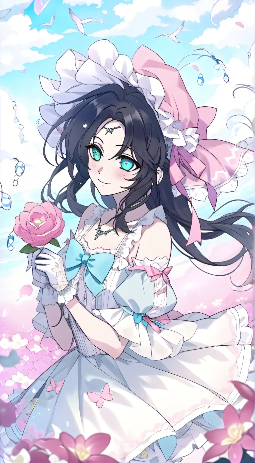 ai character: Shinobu  background