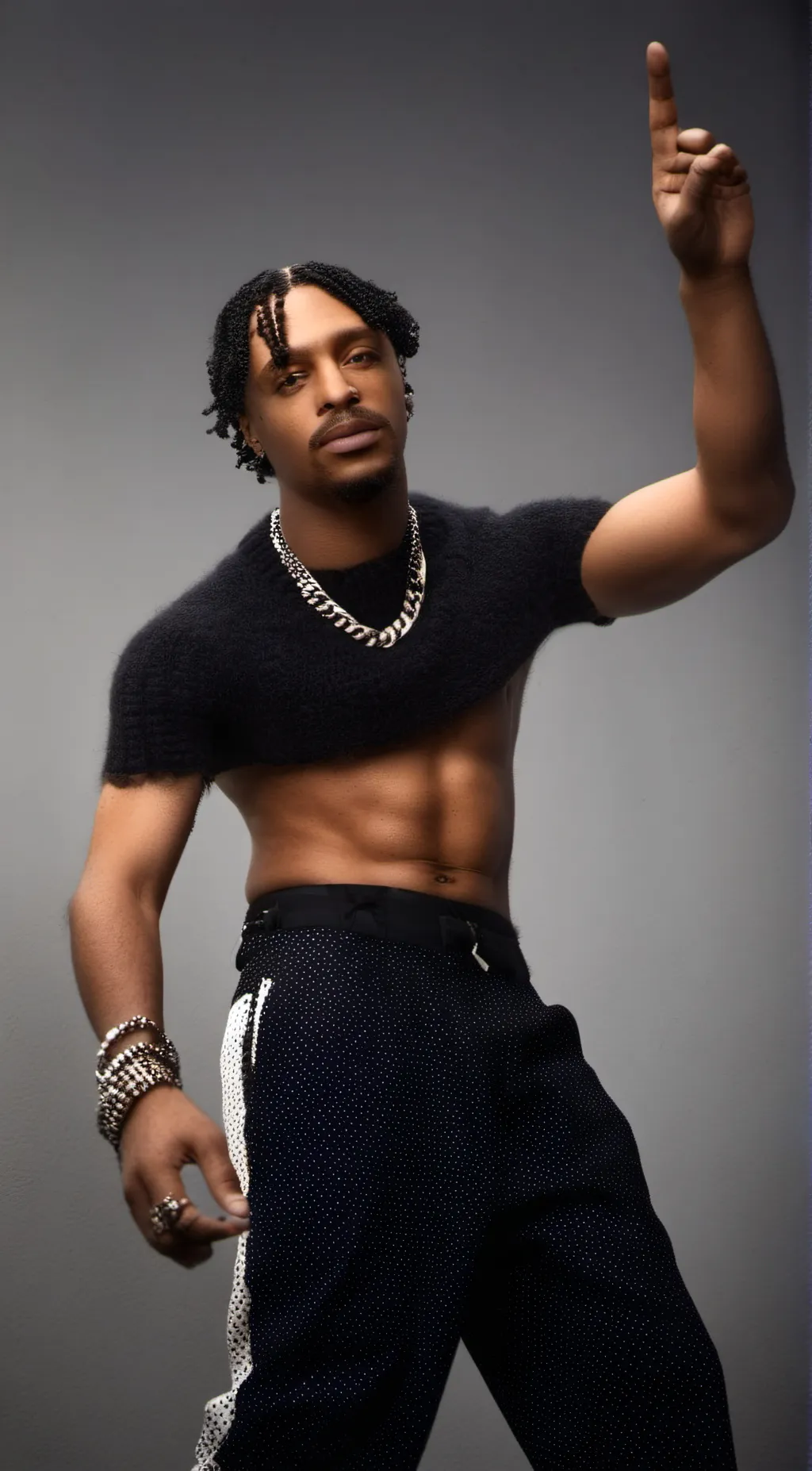 ai character: nle choppa background