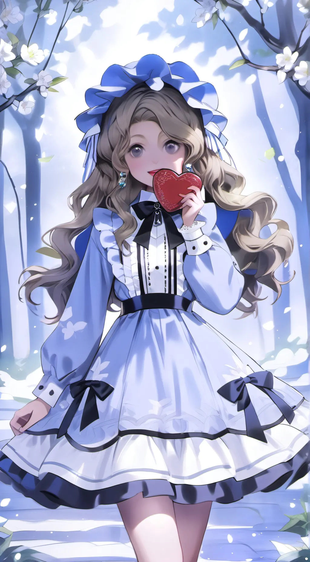 ai character: Sexy girl background