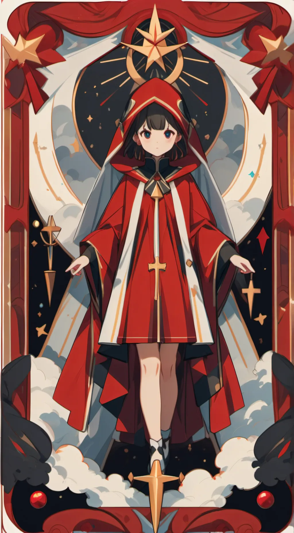 ai character: Raven background