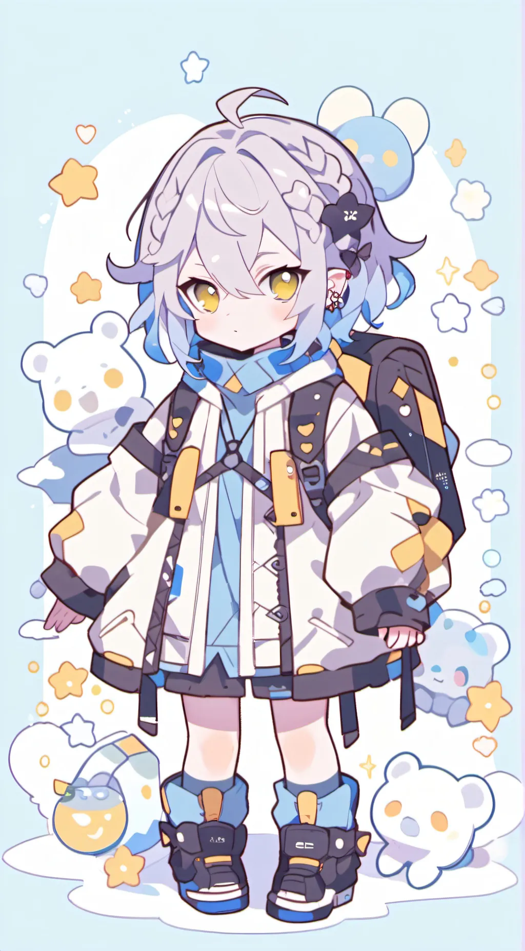 ai character: Key background