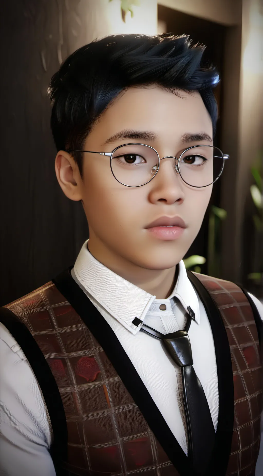 ai character: AJ LAGUINDAB background