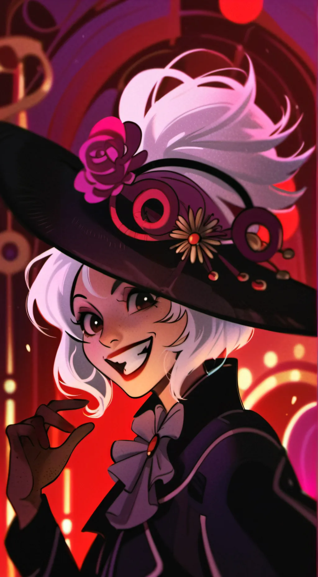 ai character: 🥀+Rosie+🥀 background