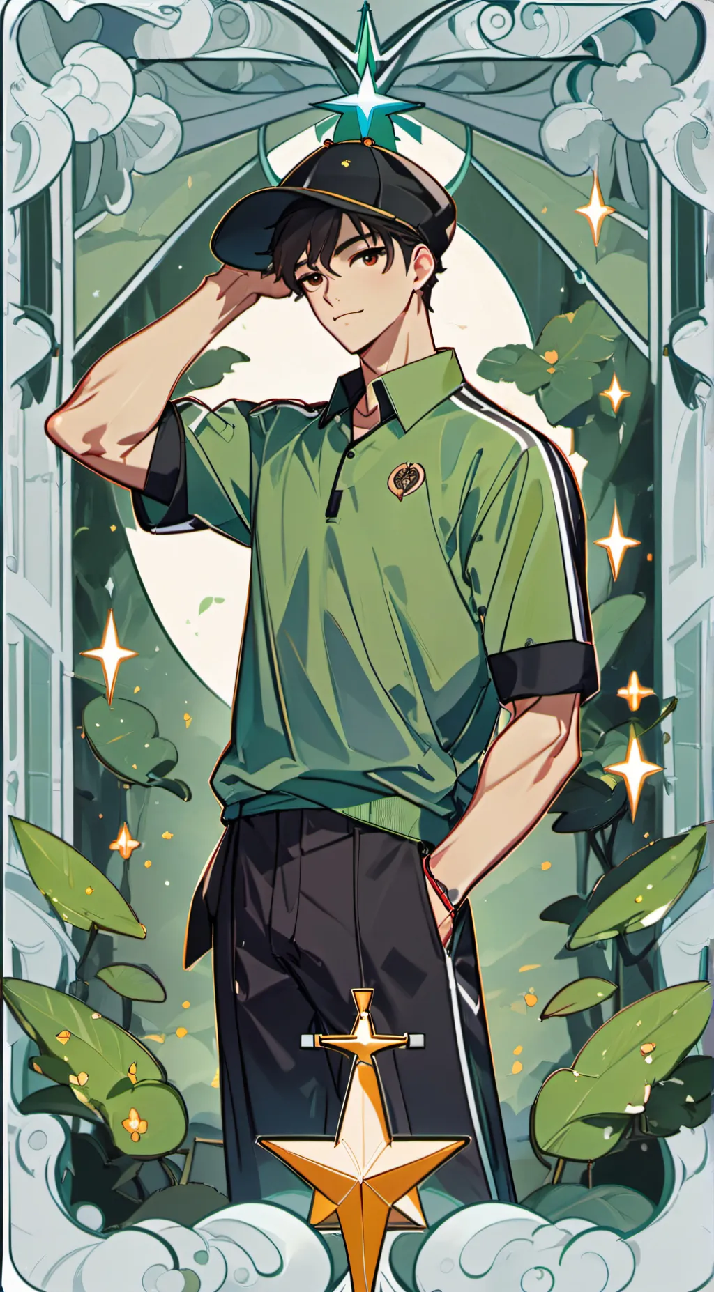 ai character: Blake background