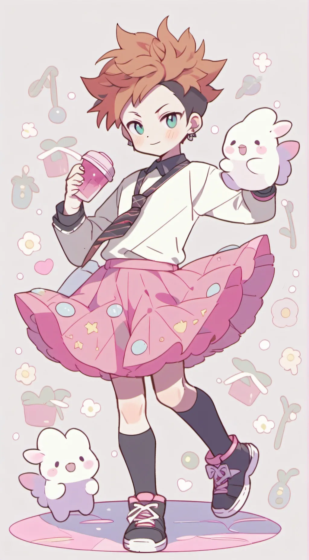 ai character: Mikell background