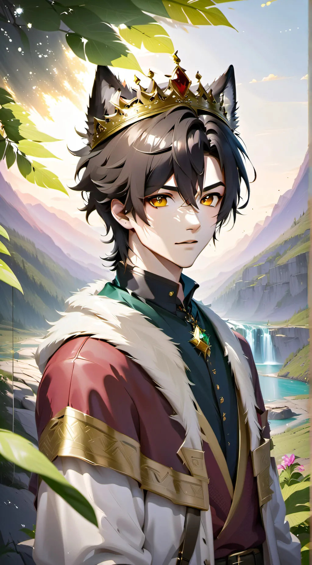 ai character: Prince Luca background