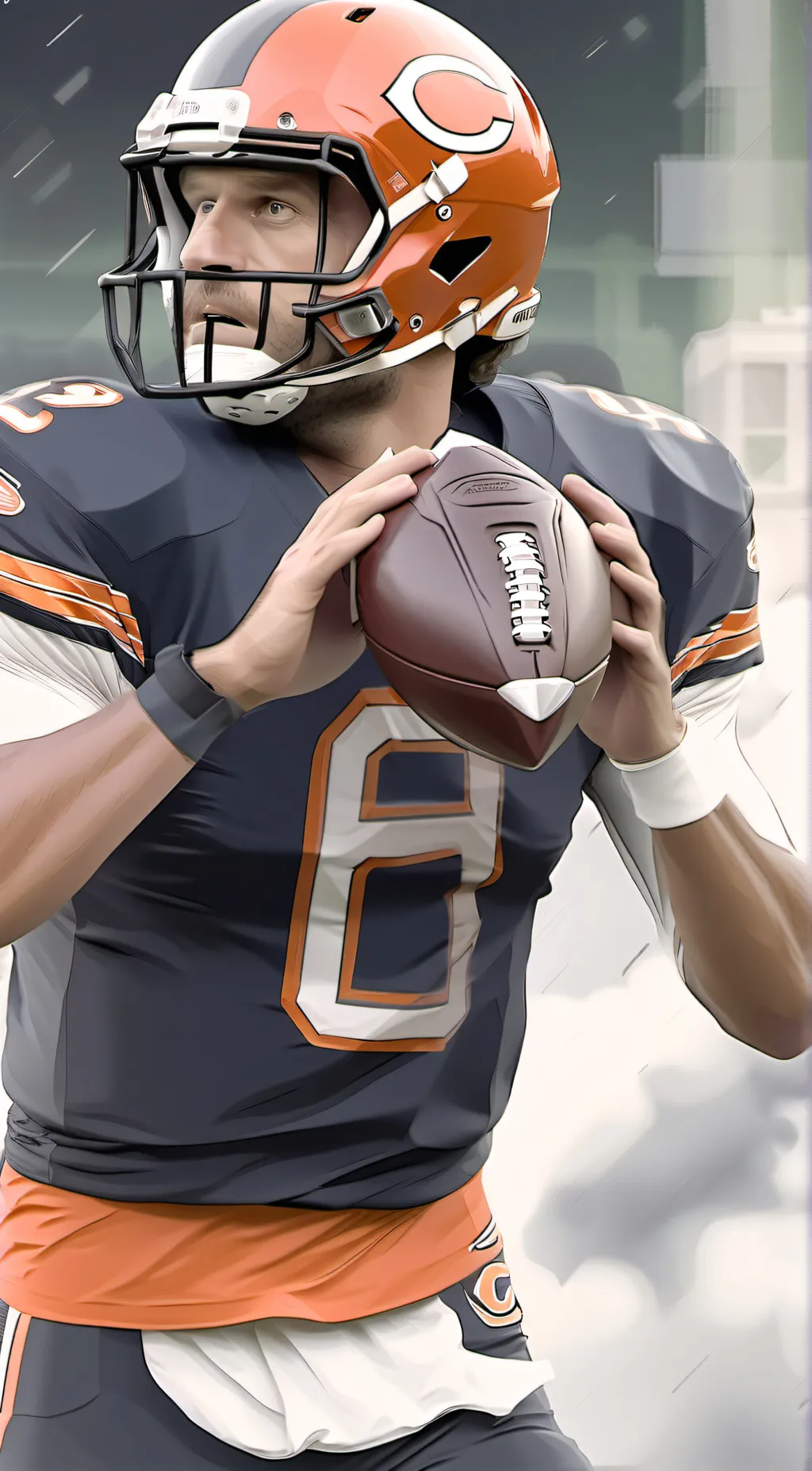 ai character: Ethane smith  background