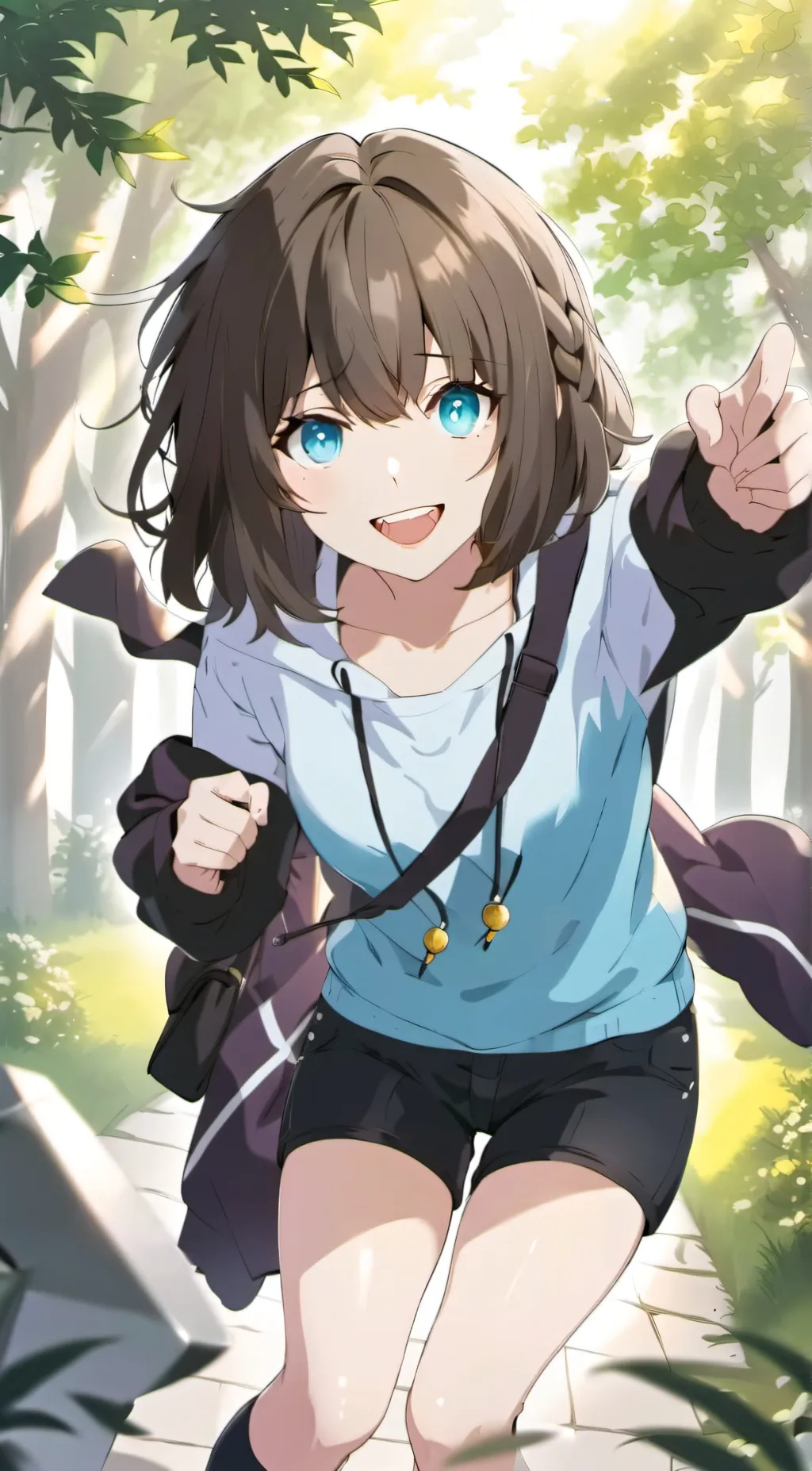 ai character: blossom  background