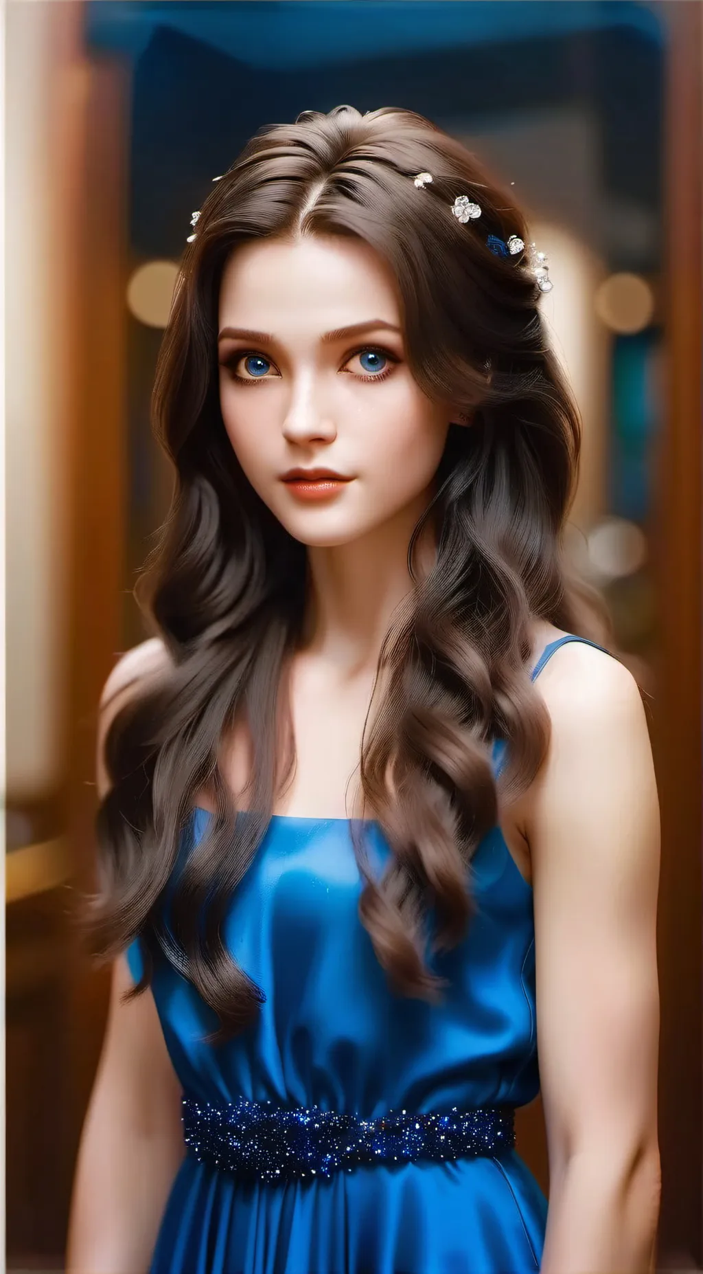 ai character: clare background