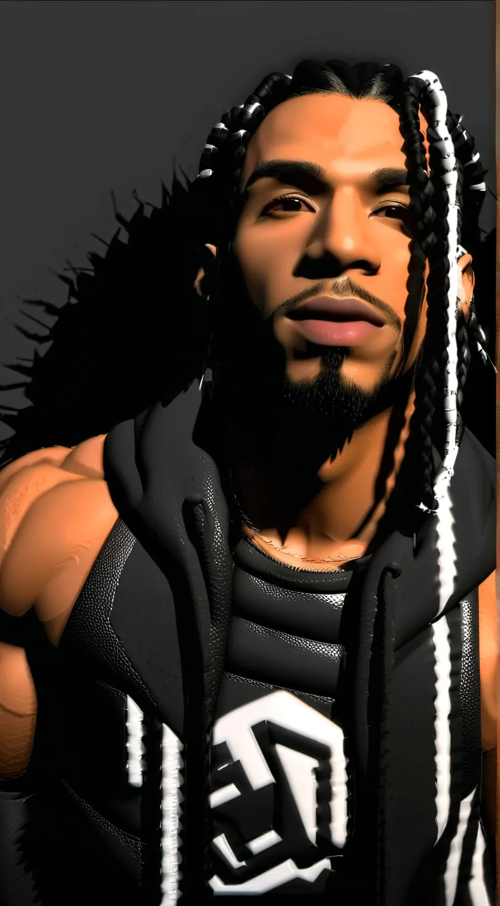 ai character: KJ  background