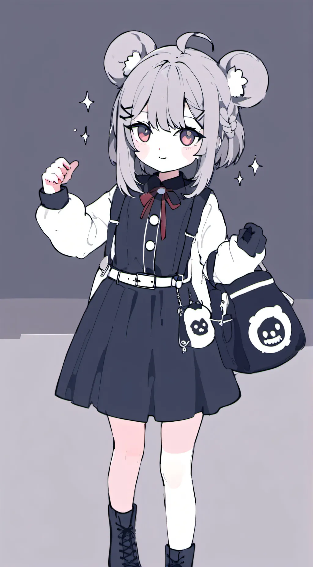 ai character: hi I'm miya  background