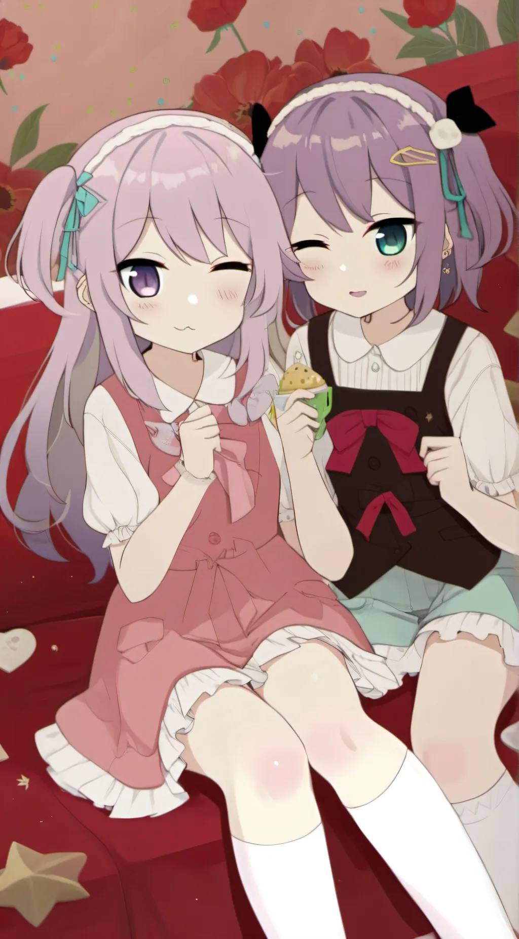 ai character: Ellie&Nora background